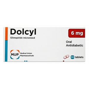 DOLCYL 6 MG ( GLIMEPIRIDE ) 30 TABLETS
